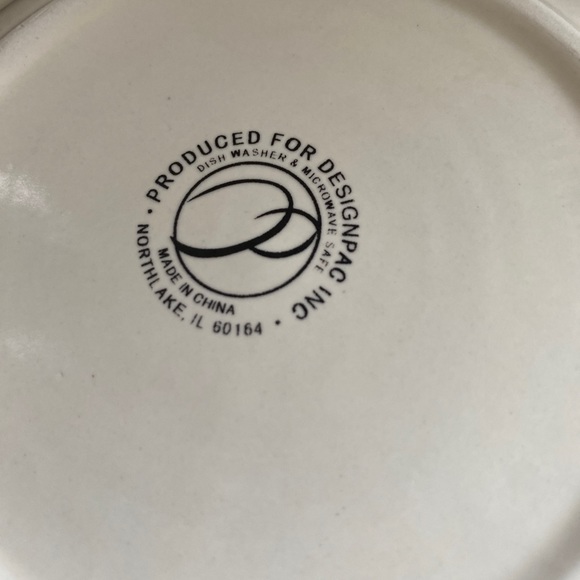 Designpac Appetizer/Dessert Plates Cluster of Grapes  Set of 6 In Decorative box - Picture 3 of 4